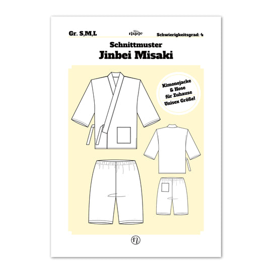 Schnittmuster Jinbei Misaki