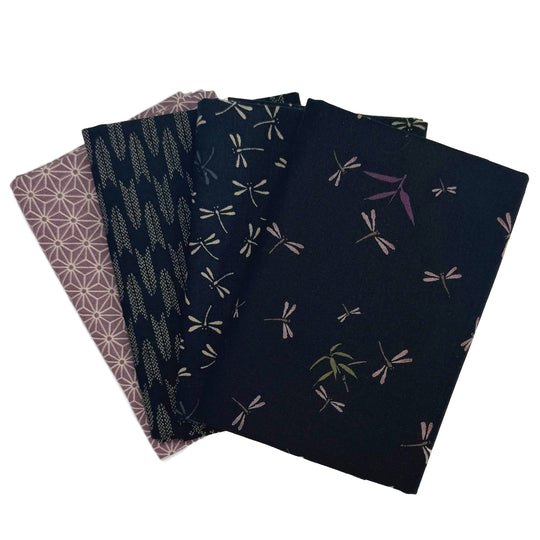 Fat Quarter Stoffpaket - No.1.4 - Schwarz