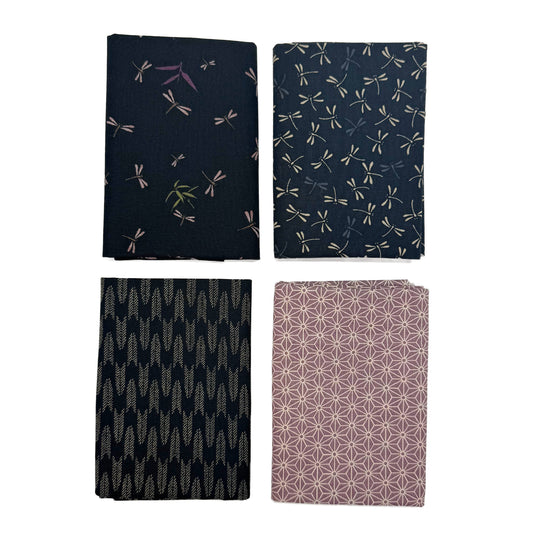 Fat Quarter Stoffpaket - No.1.4 - Schwarz