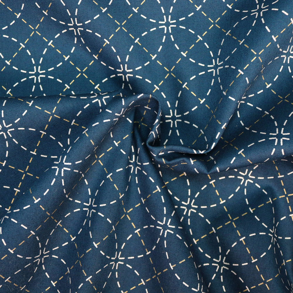 Sashiko Shippou - Dunkelblau