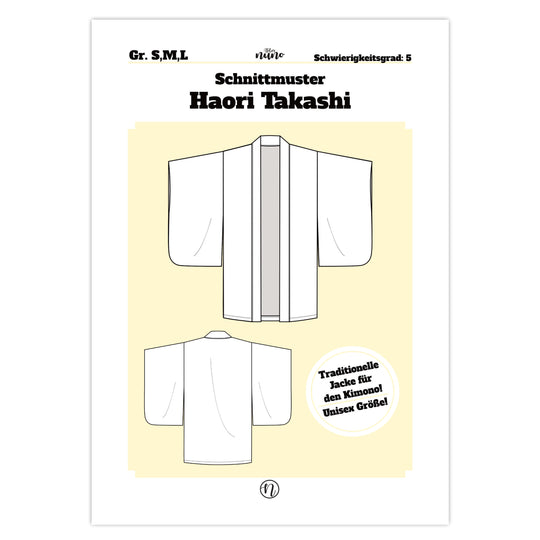 Schnittmuster Haori Takashi